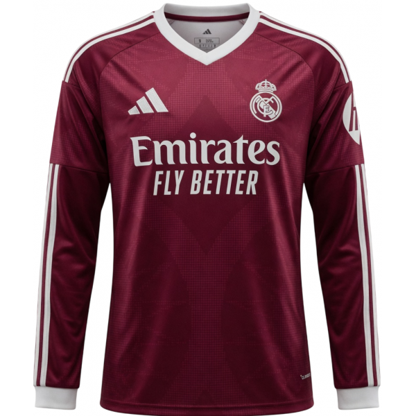 Camisa III Real Madrid 2026 2027 Adidas oficial manga comprida